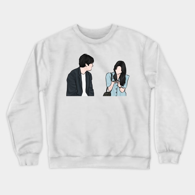 Tell Me That You Love Me Korean Drama Crewneck Sweatshirt by ArtRaft Pro